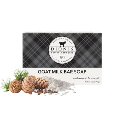 Dionis Goat Milk Vanilla Bean Scented Hand And Body Soap Bar, Hydrating Moisturizing Wash For Sensitive Skin, Gentle Lasting Hydration, Cruelty Free, Non Greasy, Paraben Free, Made In The Usa, 6 Oz