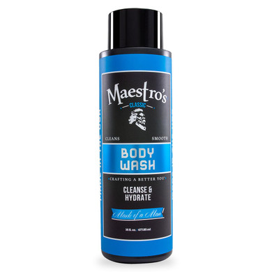 Maestro'S Classic Bath Wash - Conditioning Bath Wash, Cleans And Hydrates, Speakeasy Blend, 16 Ounce