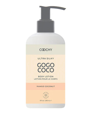 Coochy Ultra Silky Body Lotion | Post Shaving Cream | Skin Care After Shave Moisturizer | Prevents Bumps, Ingrowns, Razor Burn | Mango Coconut, 8 Oz