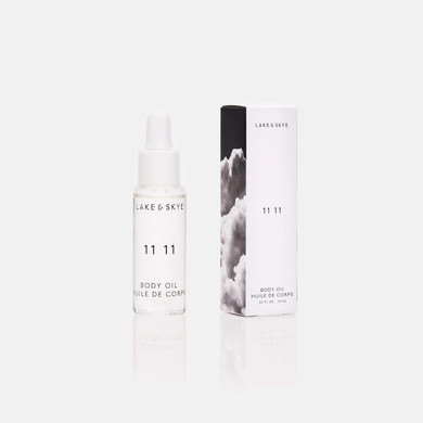 Lake & Skye 11 11 Body Oil, 3.4 Fl Oz (100 Ml), Hydrating With Vitamin E & Sweet Almond Oil - Sheer & Uplifting Scent