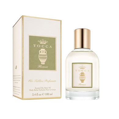 Tocca Florence Scented Dry Body Oil, 3.4 Fl Oz - Olio Sublime Profumato Body Fragrance Featuring Bergamot, Pear & Gardenia