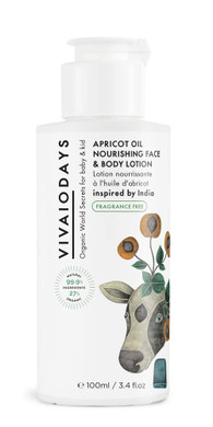 Fragrance Free Apricot Oil Nourishing Face & Body Lotion