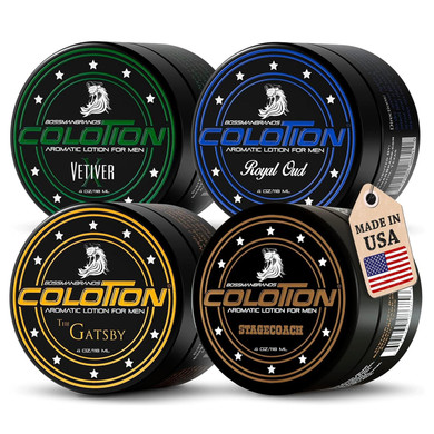Bossman Colotion (Vetiver X Scent)  2-In-1 Men'S Lotion & Cologne, Moisturizing & Hydrating Scented Body Cream For Daily Use