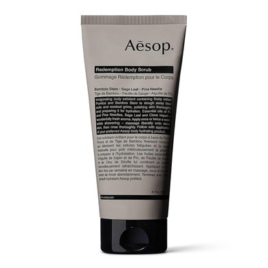 Aesop Geranium Leaf Exfoliating Body Scrub | Smooth, Soft, Hydrated Skin | 6.2 Oz / 180Ml