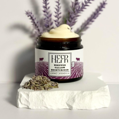 100% Grass Fed Beef Tallow For Skin Care, All-Natural Face And Body Whipped Beef Tallow Moisturizer, Organic Beef Tallow Moisturizer For Skin, Face And Body Lotion - (Unscented) 4 Oz