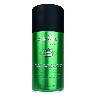 C.O. Bigelow Shaving Foam, 5.2 Oz Mens Shaving Cream, Shave Foam For Men With Eucalyptus Oil For Sensitive Skin & All Skin Types