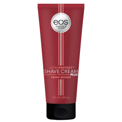 Eos Ultraprotect MenS Shave Cream- Fresh Woods, 24-Hour Hydration, Non-Foaming Formula, 7 Fl Oz