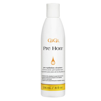 Gigi Pre Wax Epilation Oil For Hair Removal - Soothing Soybean & Grape Seed Oils, Pre-Waxing Skin Prep, 4 Fl Oz