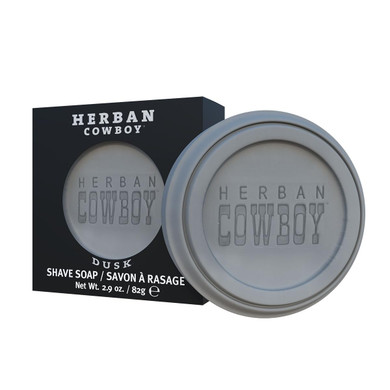 Herban Cowboy Natural Grooming Dusk Shave Soap, 2.9 Oz