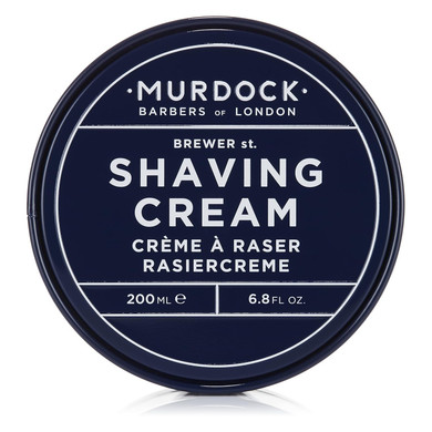 Murdock London Shaving Cream | Rich Luxurious Texture Softens And Soothes | Made In England | 6.8 Oz