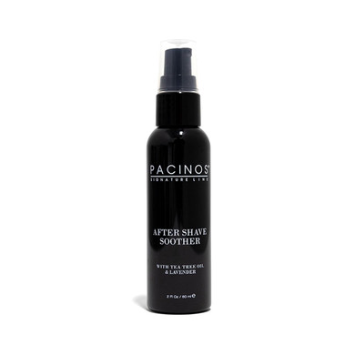 Pacinos After Shave Soother For Men - Moisturizes The Skin And Helps To Prevent Razor Bumps And Ingrown Hairs - With Soothing Lavender And Tea Tree Oil - Helps To Calm Irritating Razor Burn - 2 Oz