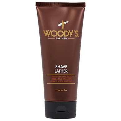 Woody'S Shave Lather For Men - Rich & Creamy Shave Foam, Shaving Cream For Men, Reduced Irritation, 6 Fl Oz