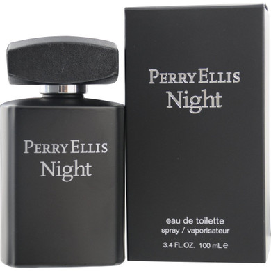 Perry Ellis Night By Perry Ellis For Men Eau-De-Toillete Spray, 3.4 Ounce