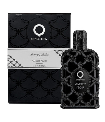Orientica Amber Noir Eau De Parfum With Notes Of Fig, Elemi & Sandalwood, Bold & Sophisticated Amber Woody Fragrance For Men & Women, Long-Lasting & Luxurious Unisex Perfume For Any Occasion, 2.7 Oz
