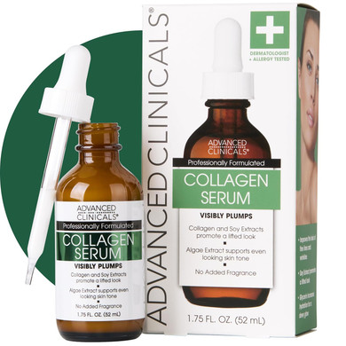 Advanced Clinicals Dark Circle Caffeine Under Eye Serum For Face With Hyaluronic Acid Moisturizer + Peptides | Brightening Vitamin C Serum Helps Improve Look Of Puffy Eye & Fine Lines, 1.75 Fl Oz