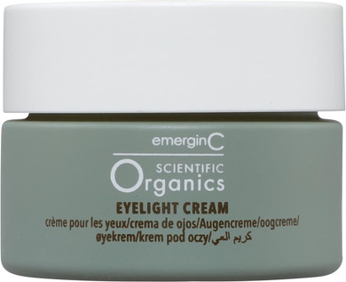 Scientific Organics Eyelight Cream - Stem Cell Eye Cream With Antioxidants - Anti-Aging Eye Cream Targets Dark Under-Eye Circles For Visible Glow (0.5 Oz, 15 Ml)
