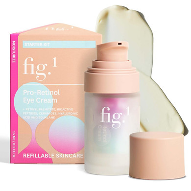 Fig.1 Pro-Retinol Eye Cream | Anti-Aging For Wrinkles And Fine Lines | Hydrating Under Eye Cream For Dark Circles And Puffiness | Moisturizer For Women & Men, 15Ml / 0.5 Fl Oz