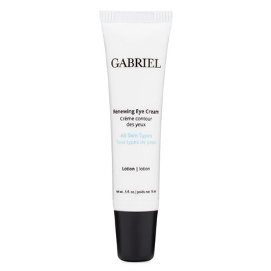 Gabriel Renewing Eye Cream | Natural, Paraben Free, Vegan, Cruelty-Free, Non Gmo| Botanical Extracts To Reduce Dark Circles & Puffiness Under Eyes | For All Skin Types |.5 Oz