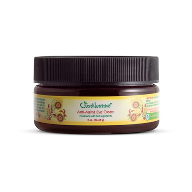 Just Nutritive Anti-Aging Eye Cream | Nutritive Ingredients | Under Eye Wrinkle Treatment | Crows Feet Eye Cream | Best Anti Aging Cream For Eyes 2Oz