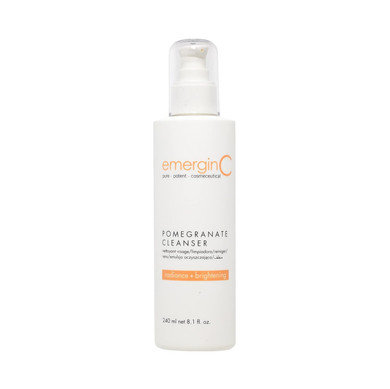 Pomegranate Gel Cleanser - Hydrating Face Wash With Fruit Extracts + Green Tea - Contains Vitamins A, C + E (8.1 Oz, 240 Ml)