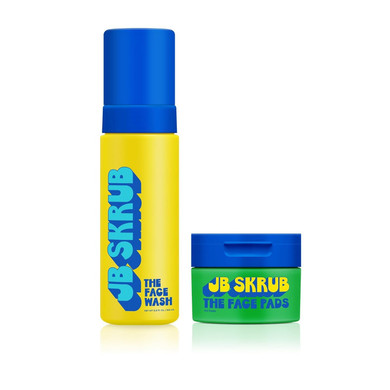 Face Pads And Face Wash For Sensitive Skin - Acne Cleanser And Acne Pads With Aloe And Chia For Teen Boys, Tweens, And Kids - Grease-Free Freshness