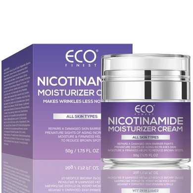 Niacinamide Cream For Face With Sodium Hyaluronate & Centella, Daily Hydration Face Moisturizer Cream For Tightening And Renewal Skin, 50G