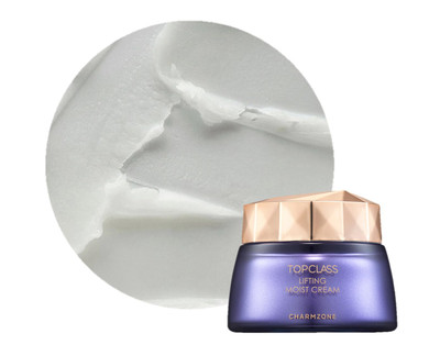 Charmzone Topclass Lifting Moist Cream  Korean Skincare For Firming & Elasticity | Triple Collagen + Protein For Lifting & Hydrating Synergy (1.69 Oz)