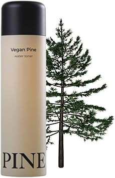 Charmzone Vegan Pine Water Toner  Korean Skincare For All Skin Types | Hydrating & Nourishing Face Toner With Jeju Pine Leaf Extract For Soothing & Balancing Skin (4.39 Fl Oz / 130 Ml)