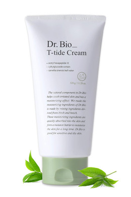 T-Tide Cream, Long-Lasting Hydration For 100 Hours, Relief From Dry, Itchy Skin With Shea Butter, Probiotics & Cica, Vegan & Organic, Fragrance-Free, Korean Skincare, Hypoallergenic