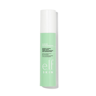 E.L.F. Skin Blemish Breakthrough Calming Water Cream, Lightweight Blemish-Fighting Face Moisturiser, Prevents New Blemishes & Calms Skin