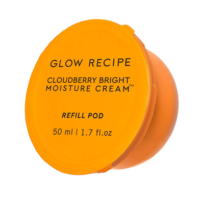 Glow Recipe Cloudberry Bright Cream Refill Pod  Ultra Moisturizing Korean Face Cream For Women With Coq10, Multi Peptides & Vitamin C To Brighten, Repair Skin Barrier & Even Skin Tone (50 Ml)