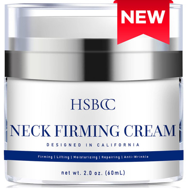 Hsbcc Neck Cream For Tightening And Firming: Acetyl Hexapeptide-8 Retinol Shea Butter Niacinamide - Smoothes Wrinkles Skin Tighten And Lift Neck Cream (60Ml)