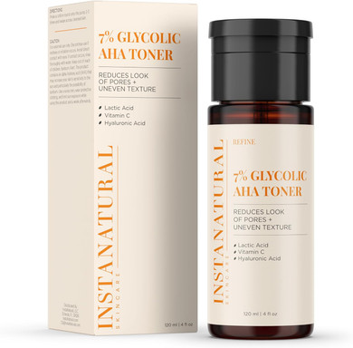 Instanatural Vitamin C Face Toner, Brightens, Balances Ph And Reduces Signs Of Aging, Fine Lines And Wrinkles, With Witch Hazel, Lavender And Geranium Oils, 4 Fl Oz