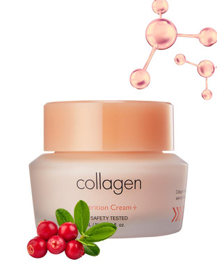 It'S Skin Collagen Nutrition Cream + 1.69 Fl.Oz, Collagen Face Lift Cream For Fine Lines And Elasticity, Deep Nutrition And Antioxidant Power To Support Smooth And Firm Skin, Korean Skincare