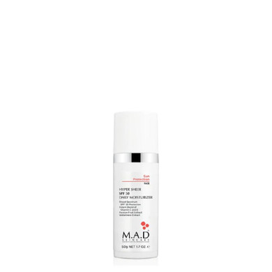 M.A.D Skincare Hyper Sheer Spf 50 Daily Moisturizer 1.7 Oz
