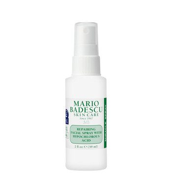 Mario Badescu Repairing Hocl Facial Spray With Hypochlorous Acid  Soothes & Calms Angry, Irritated Skin, Reduce Redness & Flare-Ups  Ph Balancing, Non-Irritating Cleanser, Fragrance-Free