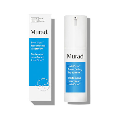 Murad Invisiscar Resurfacing Treatment  Acne Scar Solution With Vitamin C, Salicylic Acid & Centella Asiatica For Smoother Texture, Reduced Discoloration & Effectively Blurs Imperfections - 1 Fl Oz