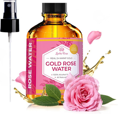 Rose Water Spray For Face By Leven Rose - Pure Natural Moroccan Rosewater Hydrosol Face Spray - Organic Rose Water For Hair 4 Oz