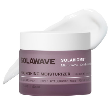 Solawave Probiotic Korean Cloud Cream Moisturizer With Peptides & Hyaluronic Acid | Solabiome Prebiotic Barrier Boosting Complex  Skincare For Aging & Dryness, 1.7 Oz