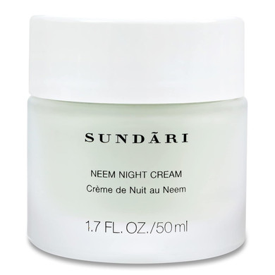 Sundari Neem Night Cream - 1.7 Fl Oz, Night Time Moisturizer With Botanical Extracts, Wrinkle Repair & Hydration, Nourishes And Soothes Skin, Restores Natural Radiance, All Skin Types