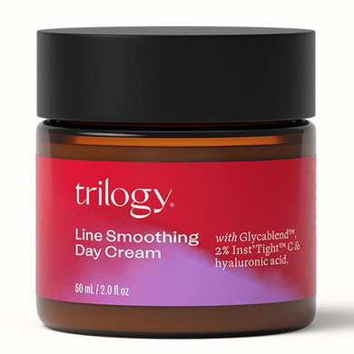 Trilogy Line Smoothing Day Cream, New Formula With InstTight C, 2.0 Fl Oz