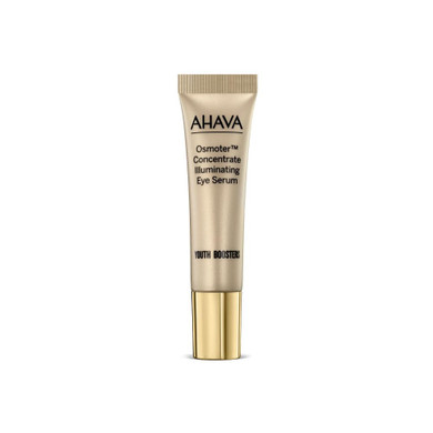 Ahava Osmoter Concentrate Illuminating Eye Serum - Silky Serum To Boost Eyes Youthfulness & Revitalization, Enhances Luminosity, Reduces Dark Circles, With Exclusive Osmoter X3 & Caffeine, 0.5 Fl.Oz