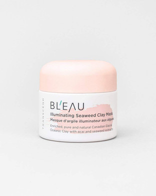 Bl'Eau Illuminating Seaweed Clay Mask - Brightening Clay Mask For All Skin Types  Collagen Boosting Deep Cleanse And Tighten Pores  Clarify And Balance -Natural Origin  80 G ? Net Wt. 2.8 Oz