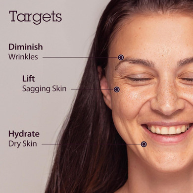 Blithe Pressed Serum Chaga Mushroom - Advanced Skin Tightening Cream For Face, Face Tightening And Lifting Formula For A Natural Face Lift 0.91 Fl Oz