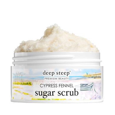 Deep Steep Sugar Scrub, Lilac Blossom, 8 Oz  Exfoliating Body Scrub With Organic Coconut Oil, Shea Butter & Argan Oil  Vegan, Clean Beauty, Smooth, Soft & Nourished Skin