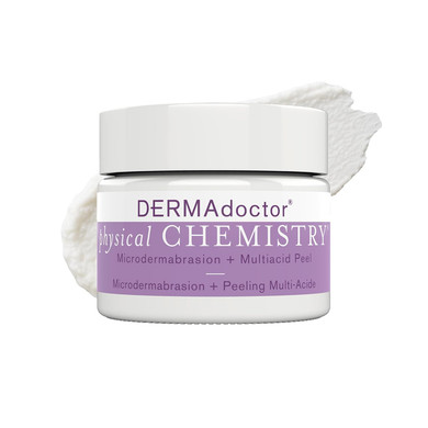 Dermadoctor Physical Chemistry Dermatologist Formulated Microdermabrasion Facial Scrub + Multiacid Peel With Aha And Bha, Brightening, Smoothing, Pore Minimizer For Face - 1.7 Oz
