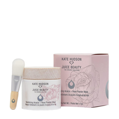 Juice Beauty X Kate Hudson Revitalizing Acacia + Rose Powder Mask - 50 G - Clarifies + Hydrates Skin - Vegan, Cruelty Free