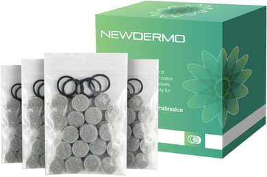 Newdermo 120Pcs Microdermabrasion Filters For 2-In-1 & 3-In-1 Microdermabrasion Machine