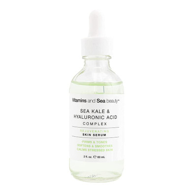 Rejuvenating Skin Serum With Sea Kale & Hyaluronic Acid  Hydrating & Calming Complex For Smooth, Radiant Skin  2 Fl Oz