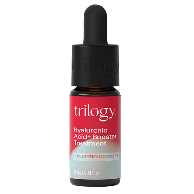 Trilogy Hyaluronic Acid+ Booster Treatment, Intense Hydration, 0.51 Fl Oz